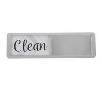 SOPOTUTU Imán De Lavavajillas Limpio y Sucio Doble Cara, Indicador Magnético Acrílico Abs Plateado, Señal Para Cocina y Hogar, Accesorio Esencial Para Lavavajillas, Oficina y Restaurante