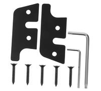 SOPOTUTU Kit de Reparación para Visor Solar de Coche Clip Retentor para Interior Soporte de Sujeción Negro Compatible Mayoría de Vehículos Instalación y Completo