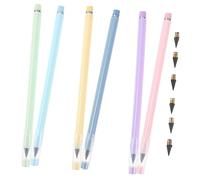 SOPOTUTU Lápices Eternos Reutilizables para Dibujo y Escritura sin Necesidad de Afilar con Puntas Resistentes y Colores Pastel Ergonómicos y Duraderos para Estudiantes y