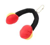SOPOTUTU Llavero de Peluche para Auriculares 2 Piezas Colgante Kawaii para Bolso y Mochila Amuleto Suave y Ligero Adecuado para Gamers y Regalos Accesorio Decorativo Versátil para