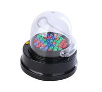 SOPOTUTU Máquina de Jackpot Eléctrico Portátil para Lotería y Bingo 49 Bolas Numeradas Multicolor sin Baterías Adecuado para Fiestas Juegos Familiares y Entretenimiento Social