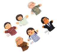 SOPOTUTU Marionetas de Dedos Familiares de Juguetes Educativos para Fomentan Creatividad y Vínculo Padre-Hijo Suaves y Duraderas para y Manualidades