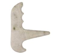 SOPOTUTU Masajeador Muscular De Gua Sha Herramienta De Raspado Reflejo Cuidado Facial y Corporal De Jade Para Cuello Manos y Pies