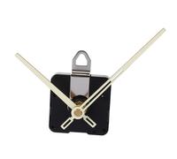 SOPOTUTU Mecanismo Reloj Silencioso con Eje para Pared Kit Motor y Agujas Batería Operado Repuesto DIY para Reparación y Creación de Relojes