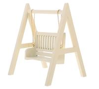 SOPOTUTU Miniatura Columpio para Casa de Muñecas Color Decoración y Resistente para Casitas de Niñas Accesorio de Muebles Miniatura para