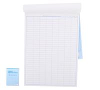SOPOTUTU Multipurpose Inventory And Expense Ledger Notebook Vertical Format For Warehouse Management Financial Tracking Accounting Record Keeping Suitable For Small Businesses Retail Shops