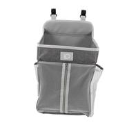 SOPOTUTU Organizador Colgante para Cuna con Gran Capacidad Bolsa de Almacenamiento Lateral para Bolsillo Múltiple para y Accesorios Tela Lavable para Guardería y Viaje