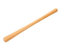 SOPOTUTU Palo de Masaje Manual de Madera Amarillo 42 Cm, Masajeador Corporal Portátil para Espalda y Cuello, Herramienta de Masaje Linfático para Uso Doméstico y Relajación Terapéutica