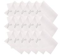 SOPOTUTU Papel para Envolver Flores de Embalaje Floral Blanco Papel de Obsequio para Ramos y Bouquets Material de Envoltura 10 Hojas por Paquete Adecuado para Floristería y Cumpleaños