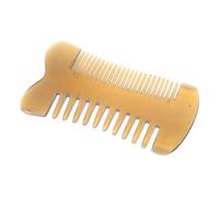 SOPOTUTU Peine de doble cara dentado estático dama cuero cabelludo peine de cuerno bien cepillo de masaje peines de dientes para mujer peine de masaje de plastico cuernos Verde oliva