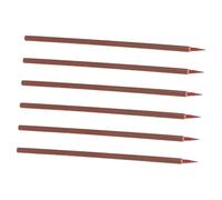 SOPOTUTU Pinceles de Caligrafía Tradicional Adecuado para Principiantes y Profesionales Set de 6 Absorción de Tinta y Mango de Madera para Dibujo y Escritura