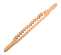 SOPOTUTU Rodillo de Masaje de Madera para Muscular y Drenaje Herramienta de de Maderoterapia para Relajar Músculos y la Circulación Uso Familiar y Personal