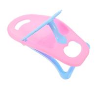 SOPOTUTU Silla Alta para Muñecas Multifuncional Accesorio para Casita de Muñecas Juguete Infantil Seguro para Alimentación y Comedor Diseño Encantador