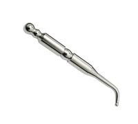 SOPOTUTU Sonda Auricular de Plata con Punta Redonda para Detección de Puntos de Acupuntura y Masaje de Oreja, Herramienta Precisa para Auriculoterapia Eficaz