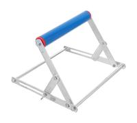 SOPOTUTU Soporte Ajustable para Máquina de Corte con Marco Metálico y Ruedas Altura Regulable para Carpintería y Mesa de Trabajo Plegable