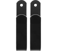 SOPOTUTU Soporte de Pared Metálico para Snowboard y Tablas de Surf Juego de 2 Ganchos Prácticos para Colgar Monopatines Adecuado para Almacenamiento y Exhibición Espacios Reducidos