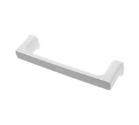 SOPOTUTU Soporte para Toallas con Barra Simple de Plástico Toallero con Ventosa sin Taladro Estante para Cocina y Cuarto Instalación Fácil Herramientas Pequeño Gris