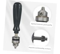 SOPOTUTU Taladro Manual de Mano para Carpintería y de Brocas de Varios Diseño Compacto y Antideslizante Herramienta Portátil