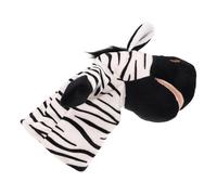 SOPOTUTU Títere De Mano De Peluche Zebra para Niño Niña Edad Preescolar Juguete Interactivo para Cuentacuentos y Actividades Familia De Muñecos Divertidos para Aprendizaje