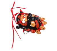 SOPOTUTU Traditional Tibetan Opera Mask Hand-painted Vintage Chinese Festival Mask For Cosplay Party Supplies And Tribal Role Play