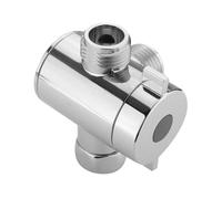 SOPOTUTU Válvula Desviadora de Ducha Vías Acero Inoxidable con Base Cambio Práctico para Baño Hogar Hotel y Tienda Resistente y Fácil Instalación