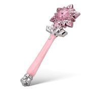 SOPOTUTU Varita Mágica Luminosa con Efecto de para Spray de de con Luces LED Juguete Portátil para Fiestas y Disfraces de Princesa