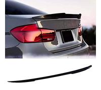 Coche Impermeable Alerón Trasero Antiarañazos Maletero Alerón Modificado Spoiler Trasero Accesorios, para BMW Series 4 F36 Gran Coupé 4-Door 2013-2021,A Bright Black