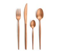Soprano Cobre - Cubertería de 24 piezas