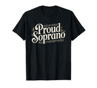 Soprano Coro Nota Alta Corista Voz del Camiseta