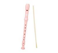 Soprano Recorder 8 hoyos H Alt Conta C de tono Conta de flauta G Fingering Fácil de jugar para los principiantes Profesionales Azul Rosa 32.5 cm (Rosa)