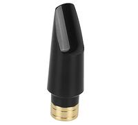 Soprano Saxophone Mouthpiece, Metal Saxophone Flute Head, ABS and Metal truction, Exceptional Tone and Easy Playability, Replacement Mouthpiece for Most Soprano