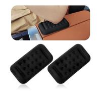 Soptrise 2PCS Cojín para Codo Coche para BMW 635CSi Group A | Espuma de Memoria Ergonómica para Viajes Largos, Cuero PU Transpirable y Base Antideslizante