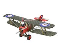 Sopwith Camel ME1023: Metal Earth 3D Corte Láser Miniatura Avión Kit