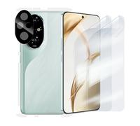 SopwMap 2 Piezas Conjunto Protectores de Pantalla Compatible con Honor 200 Pro 5G 6,78", Protector TPU Hidrogel con Película Protección de Cámara y Trasera, Fácil Instalación