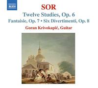 Sor, F. - 12 Etudes Op.6 - Fantaisie Op.7 - 6 Divertissements Op.8