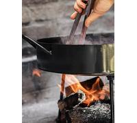 Sor Pampa Grill Premium Argentine Disco de Arado - Paellera Argentina - Barbacoa Parrilla Asado (12 pulgadas) - Acero al carbono - Independiente - Exterior - Altura ajustable