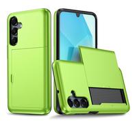 SORAKA Funda para Samsung Galaxy A16 5G con Tarjetero PC y TPU Dual Layer 2 en 1 Carcasa Bumper Cubierta antigolpes
