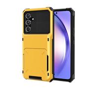 SORAKA Funda para Samsung Galaxy A54 5G con Tarjetero PC TPU 2 en 1 Carcasa Dual Layer Bumper Funda antichoque con Capacidad para 5 Tarjetas