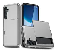 SORAKA Funda para Samsung Galaxy A55 5G con Tarjetero PC y TPU Dual Layer 2 en 1 Carcasa Bumper Cubierta antigolpes