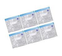 Sorandy 10 Bolsas de Vacío para Alimentos, Bolsas de Almacenamiento Compuestas de Nailon de Grado Alimenticio, de Válvula Unidireccional para Cocina, Carne, Pescado, Verduras, Frutas y Mariscos