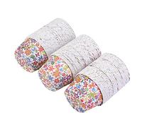 Sorandy 100PCS Mini Cupcake Liners Fancy Muffin Casos Taza para Fiesta Navideña, Fácil de Recoger y Almacenar (#3)