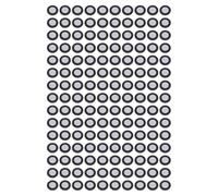 Sorandy 150pcs 6.0 Mm 3D Marcadores Reflectantes, Resistencia a la Lágrima, Puntos Magnéticos y Reutilizables, Altamente Reflexivos para Datos Estables y Puntos Precisos, Diversas