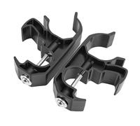 Sorandy 2 Soportes de Montaje para Linterna, Diseño sin Taladro, ABS Negro, Repuesto para Unlimited 4 Puertas JL 2018 2025, Soportes de Montaje con Fácil Instalación, Ideal para Linternas y