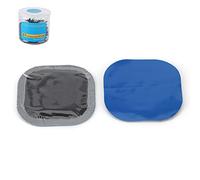 Sorandy 80 Uds. Palos de Reparación de Goma para Parches de Neumáticos para Reparación Rápida de Pinchazos en Coches y Motocicletas Adhesivo Duradero de 45x45mm