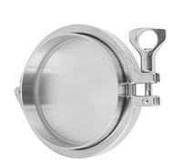 Sorandy Accesorios de Tubería Sanitaria de : Juego de Juntas de Abrazadera de de Soldadura con Tapa de Extremo de 102 Mm y 4 "para Productos Lácteos y Productos Químicos Diarios