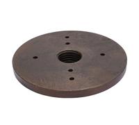 Sorandy Adaptador de Husillo de Cabezal de Torno de Acero Grande de 6 Pulgadas, Accesorios de Torno Eléctrico para 1018 1018VD 1218 1218VD, Extensión de 28 Mm de Longitud y 145 Mm de Ancho,