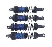 Sorandy Amortiguadores RC para Coche, Compatibles con Coches RC de Escala | Amortiguadores de suspensión de aleación de aluminio, resortes elásticos, juego delantero trasero, longitudes de 79 mm y