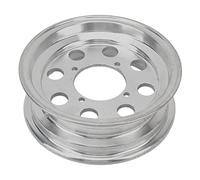 Sorandy Apto para Mini Llanta de Motocicleta, Aleación de Aluminio Resistente Al óxido para Ruedas Delanteras Monkey Z50 de 10 Pulgadas