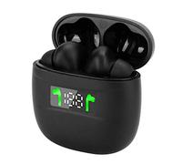 Sorandy Auriculares Bluetooth, Auriculares Inalámbricos Binaurales Estéreo, de Diseño Ergonómico con Pantalla de Alimentación LED, Ideales para Deportes y Actividades Al Aire Libre (Black)