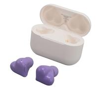 Sorandy Auriculares en Forma de Corazón, Auriculares Estéreo HiFi Bluetooth 5.3 con Estuche de Carga y 6 Almohadillas, Bluetooth Intrauditivos, Ideales para Niñas y Mujeres, Batería de Larga